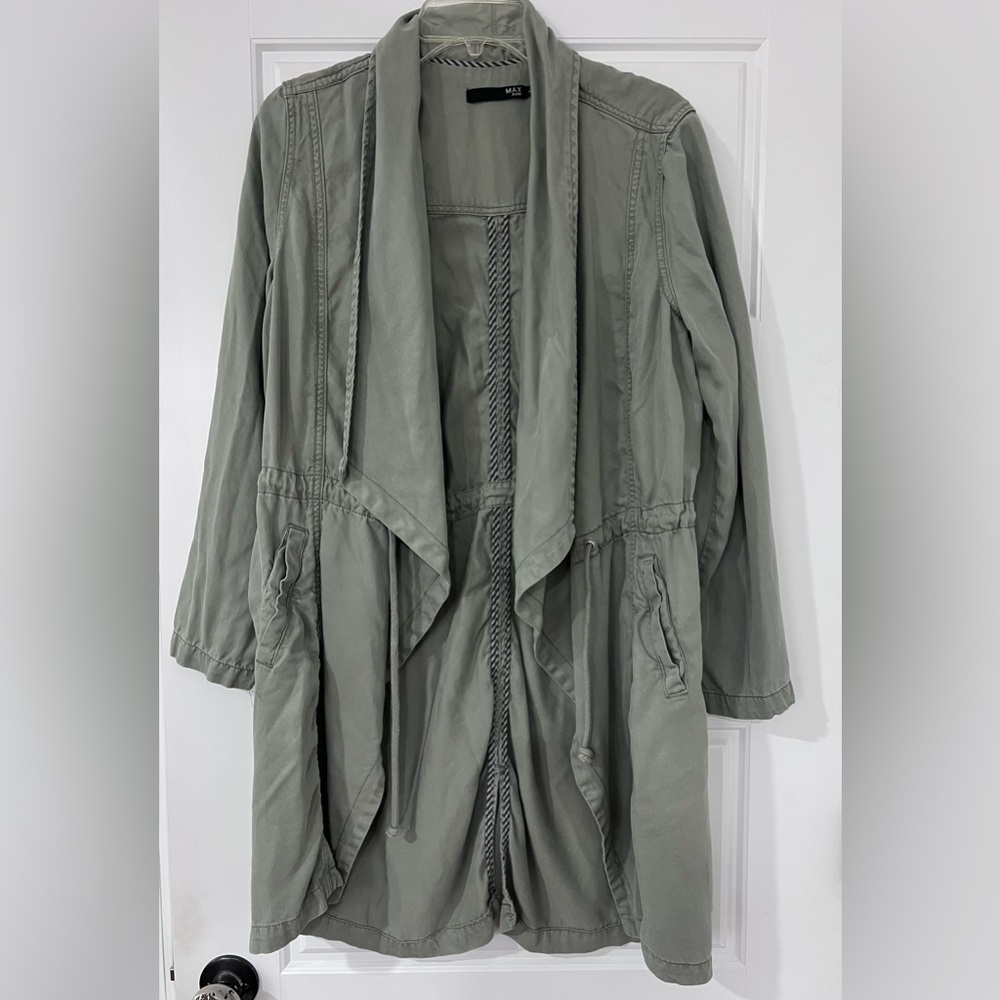 Women's Max Jeans Olive Green Jacket
